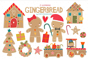Bumper Christmas clipart set, an Animal Illustration by Poppymoondesign (Thumbnail 2 of 12)