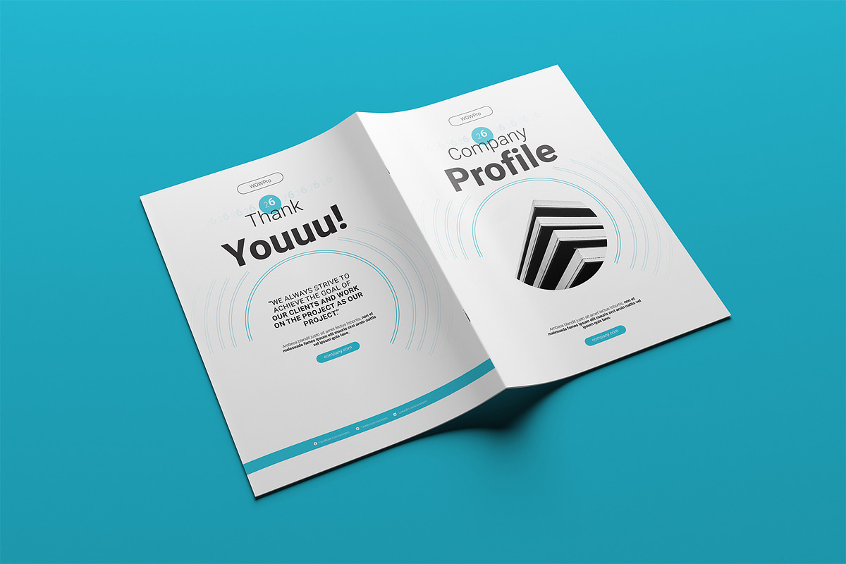 Company Profile, a Brochure Template by WOWPro (Photo 9 of 10)