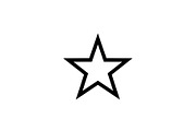 Minimal Black Star Icon Bundle, an Icon by musafir_fashion (Thumbnail 6 of 10)