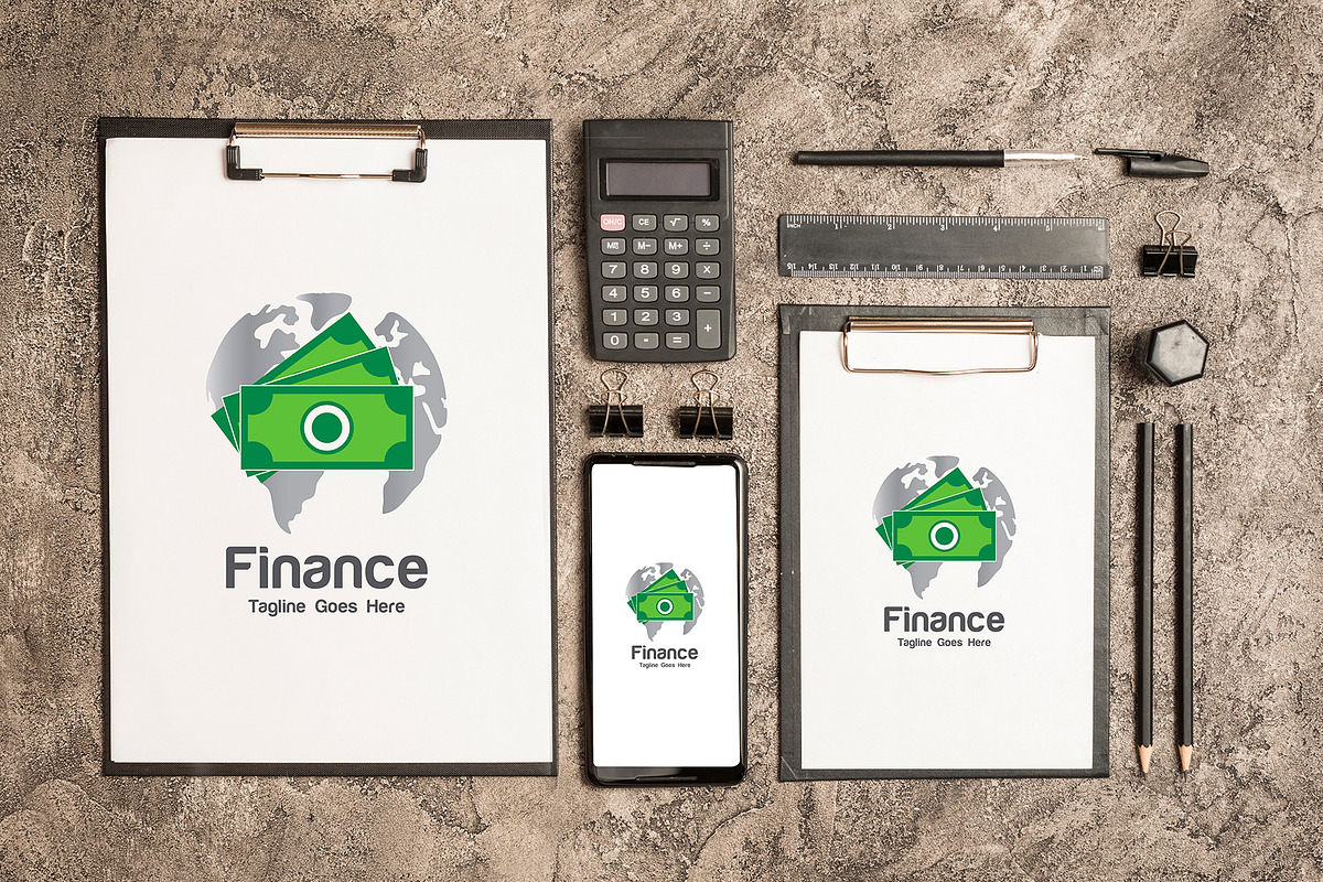 Modern Finans Logo Collection, a Branding & Logo Template by YUDesignStore (Photo 12 of 13)