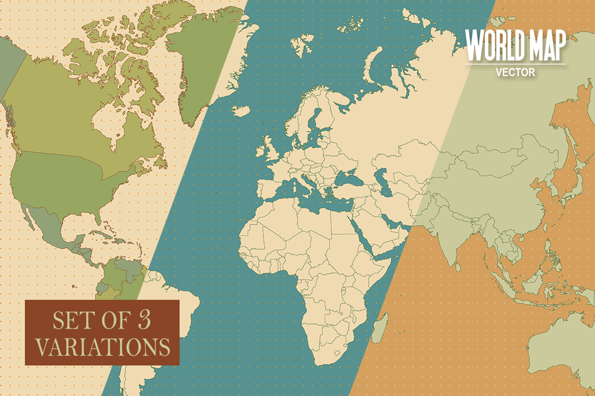 World Map Vector - Natural Earth, a Graphic by Fendell Projects (Photo 5 of 6)