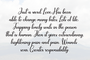 Emotional | Script Font, a Handwritten Font by Scratchones (Thumbnail 6 of 9)