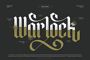 Roslenk Vol2 – Blackletter Font, a Blackletter Font by Flawless And Co (Thumbnail 7 of 10)