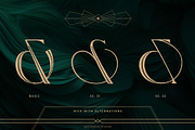 Decobra Art Deco Font, a Serif Font by alit design (Thumbnail 3 of 17)
