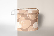 6 Mockups, Round Gift Box, a Packaging Mockup by bazarova (Thumbnail 3 of 10)