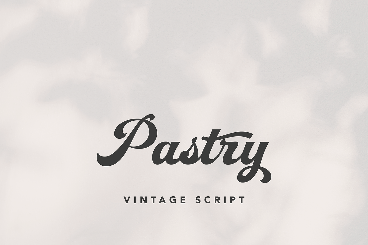 Pastry Script, a Script Font by Creative Foundry (Photo 1 of 8)