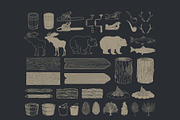 Hand Drawn Camping Illustrations, an Object Illustration by Seaquint (Thumbnail 3 of 5)
