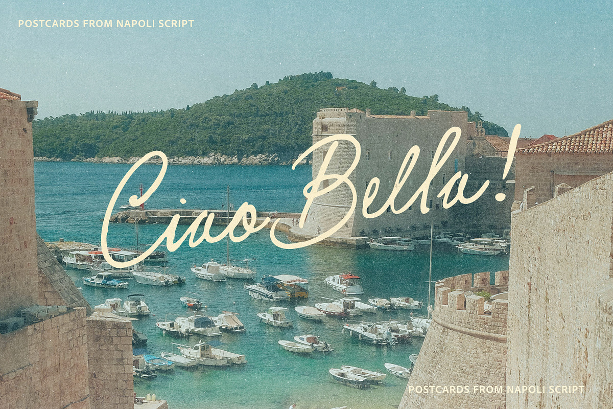Postcards from Napoli Script, a Font by Nicky Laatz (Photo 32 of 36)