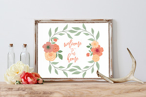 welcome to our home - printable