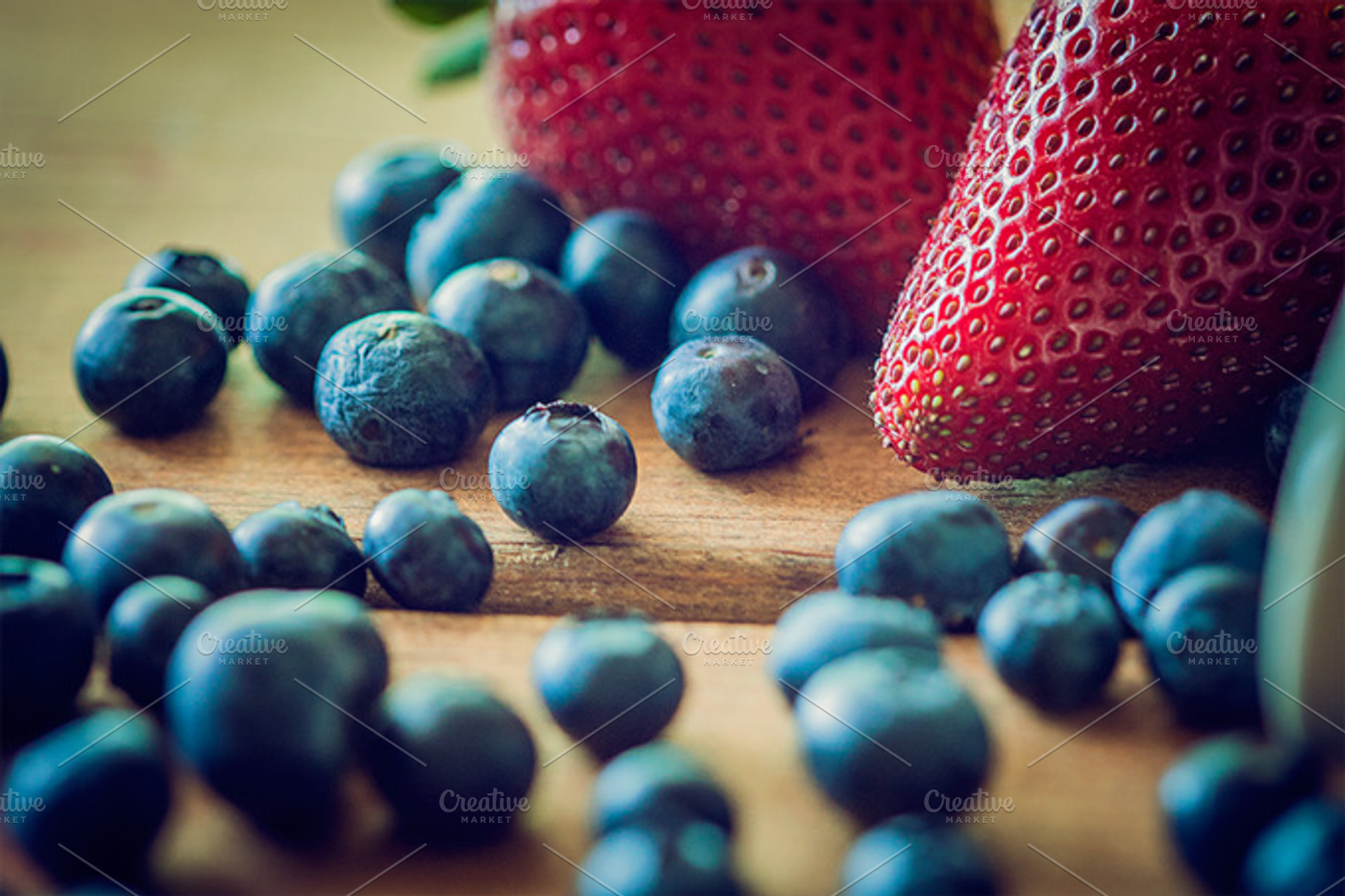 Fresh Berries Stock Picture