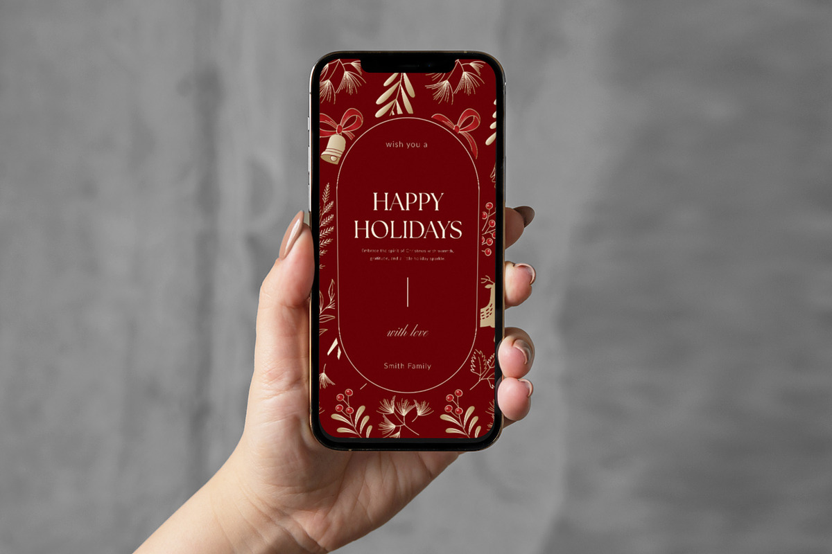 Christmas Social Media Templates, a Social Media Template by BrandPacks (Photo 5 of 5)