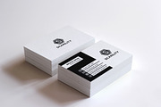 Simple Corporate Business Card, a Business Card Template by Shahjhan (Thumbnail 1 of 2)