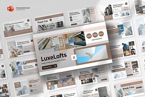 Modern Architecture Powerpoint, a Presentation Template by fluffstudio