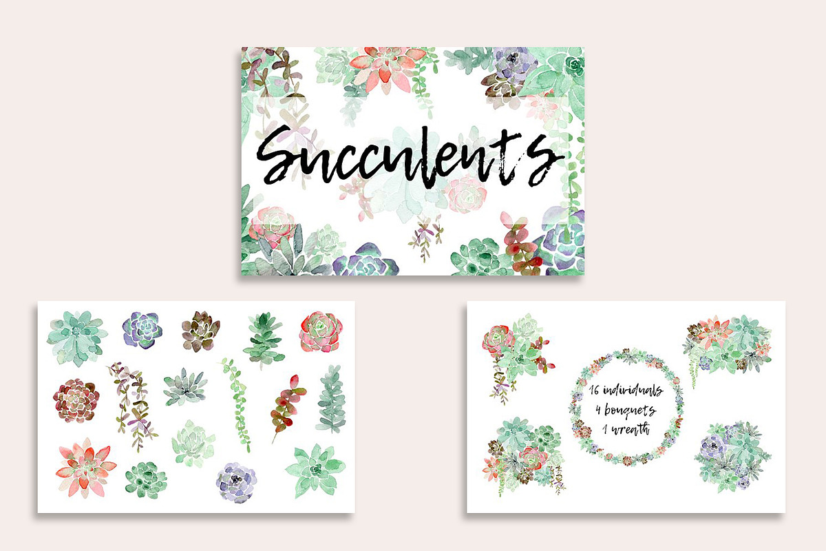 Watercolor Bundle - 11 sets in 1, an Illustration by MariePierLaf (Photo 13 of 15)
