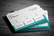 Creative Simple Business Card, a Business Card Template by bouncy (Thumbnail 1 of 4)