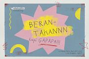 Berantakan Tapi Gapapa Doodle Font, a Handwritten Font by Perplexitics (Thumbnail 1 of 11)