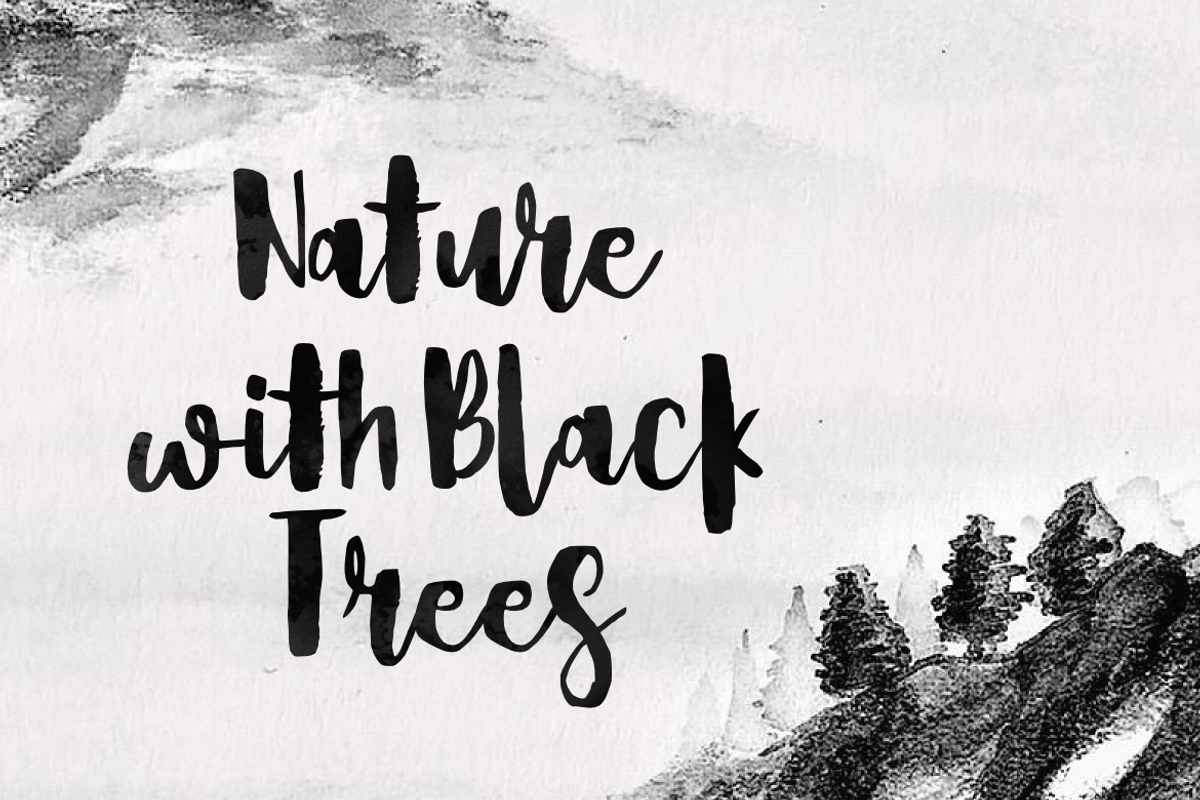 Bold Ink Simple Font preview 3