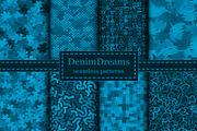 Vector Denim Dreams camouflage set, a Pattern Graphic by ArchonDigitalShop (Thumbnail 11 of 13)