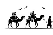 desert nomad silhouettes featuring, an Illustration by Amazin_art (Thumbnail 8 of 25)