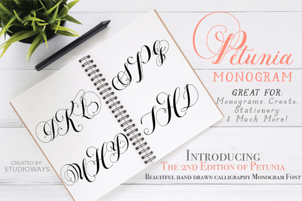 Petunia Monogram preview 2