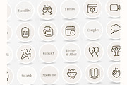 100 Wedding Event Planner Highlight, a Social Media Template by PatternLab. (Thumbnail 8 of 9)