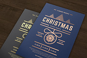 Christmas party invitation flyer, a Flyer Template by Vasya Kobelev (Thumbnail 1 of 5)