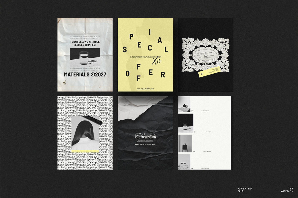 HALLA • Instagram Post Templates, a Social Media Template by Sjá Agency (Photo 6 of 8)