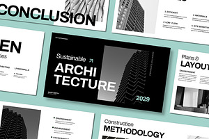 Sustainable Architecture, a Presentation Template by Mighty-Slide