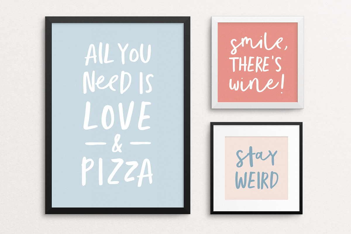 Totally Terrific Typeface preview 2