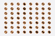 50+ Social Media Icons, an Icon by ChicGraphix (Thumbnail 4 of 6)