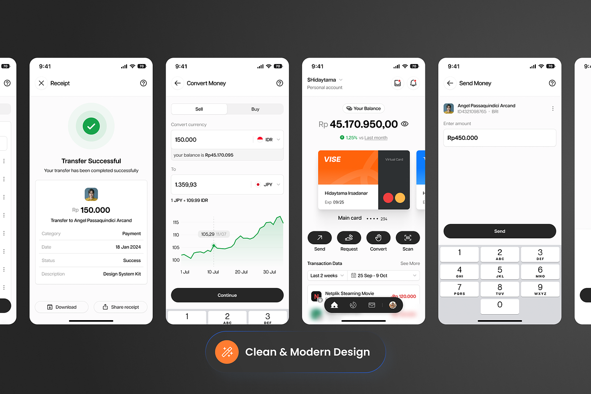 Fitas - Finance Mobile App, an App Template by SLAB! Design (Photo 2 of 3)
