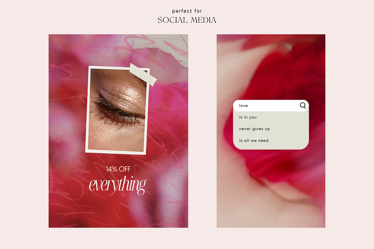 Dreamy Romantic Floral Backgrounds, a Background Graphic by eclosque (Photo 3 of 27)