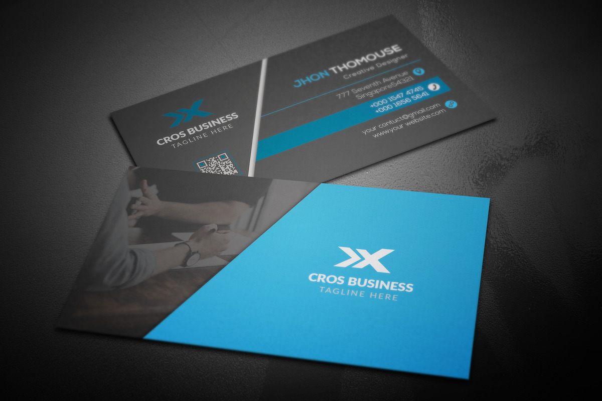Business Cards, a Business Card Template by Genereux Art (Photo 2 of 3)