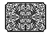 Vintage Floral Filigree Panel, an Object Graphic by Creativeshirt (Thumbnail 3 of 3)