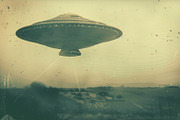 97 UFO objects flying in the sky, a Transportation Photo by Handmadefont (Thumbnail 91 of 101)