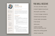 Professional CV template/ resume, a Resume Template by aivos (Thumbnail 6 of 7)