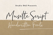 Musette Script, a Script Font by DISTRICT 62 STUDIO (Thumbnail 1 of 8)