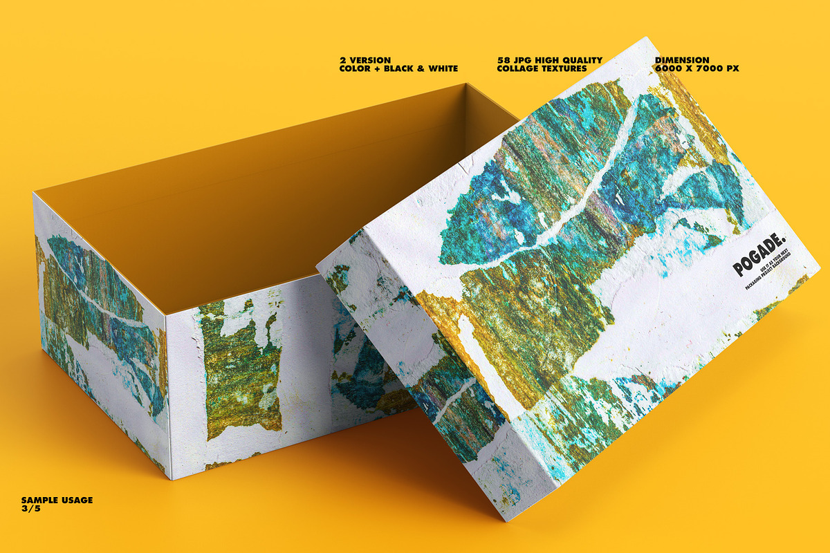 Pogade: 58 High Res Collage Textures, a Texture Graphic by nicholasasmita (Photo 8 of 10)