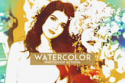 Watercolor Photoshop Actions