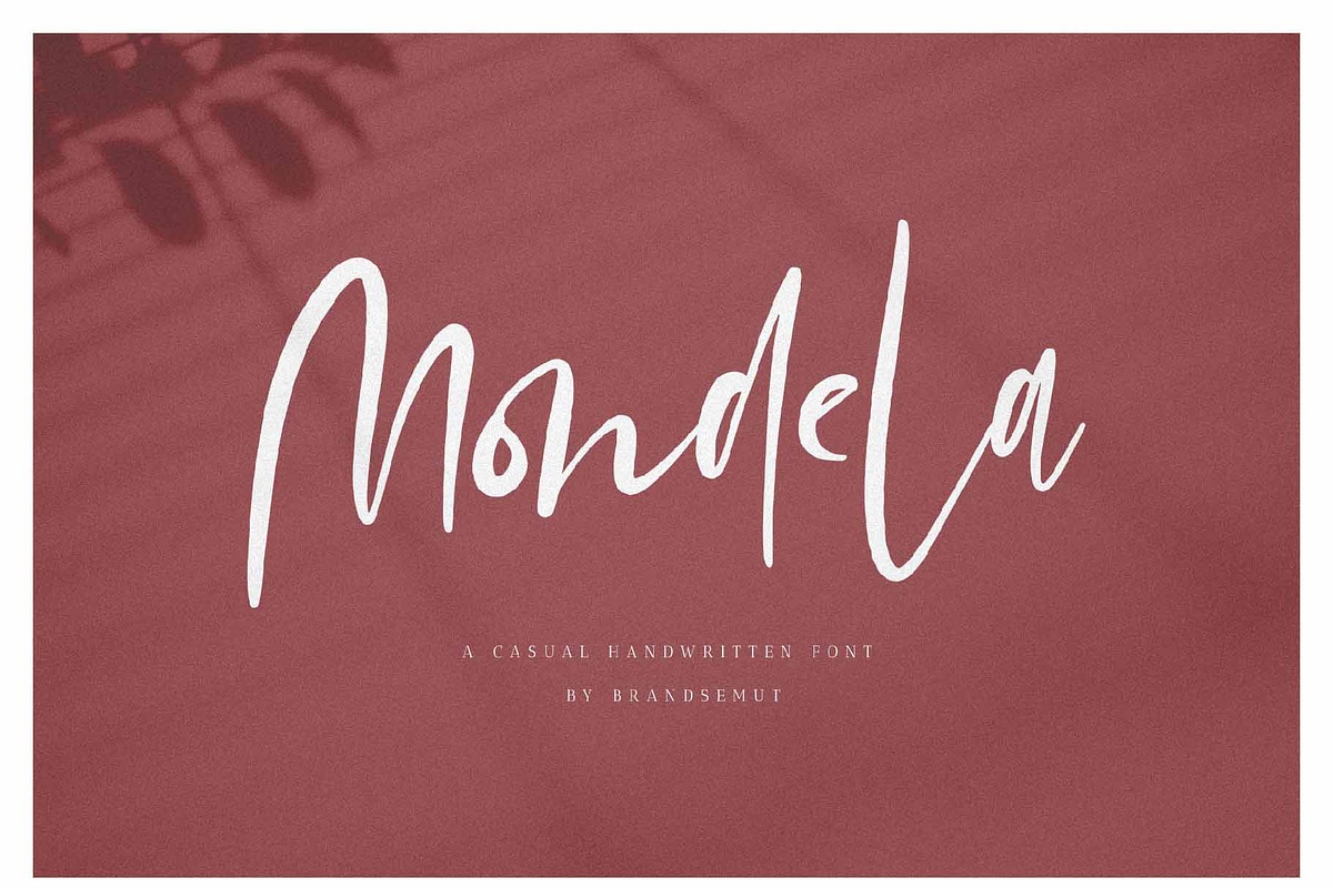 Mondela || Casual Handwritten Font