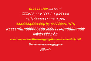 Almondy Amor Playful Display Font