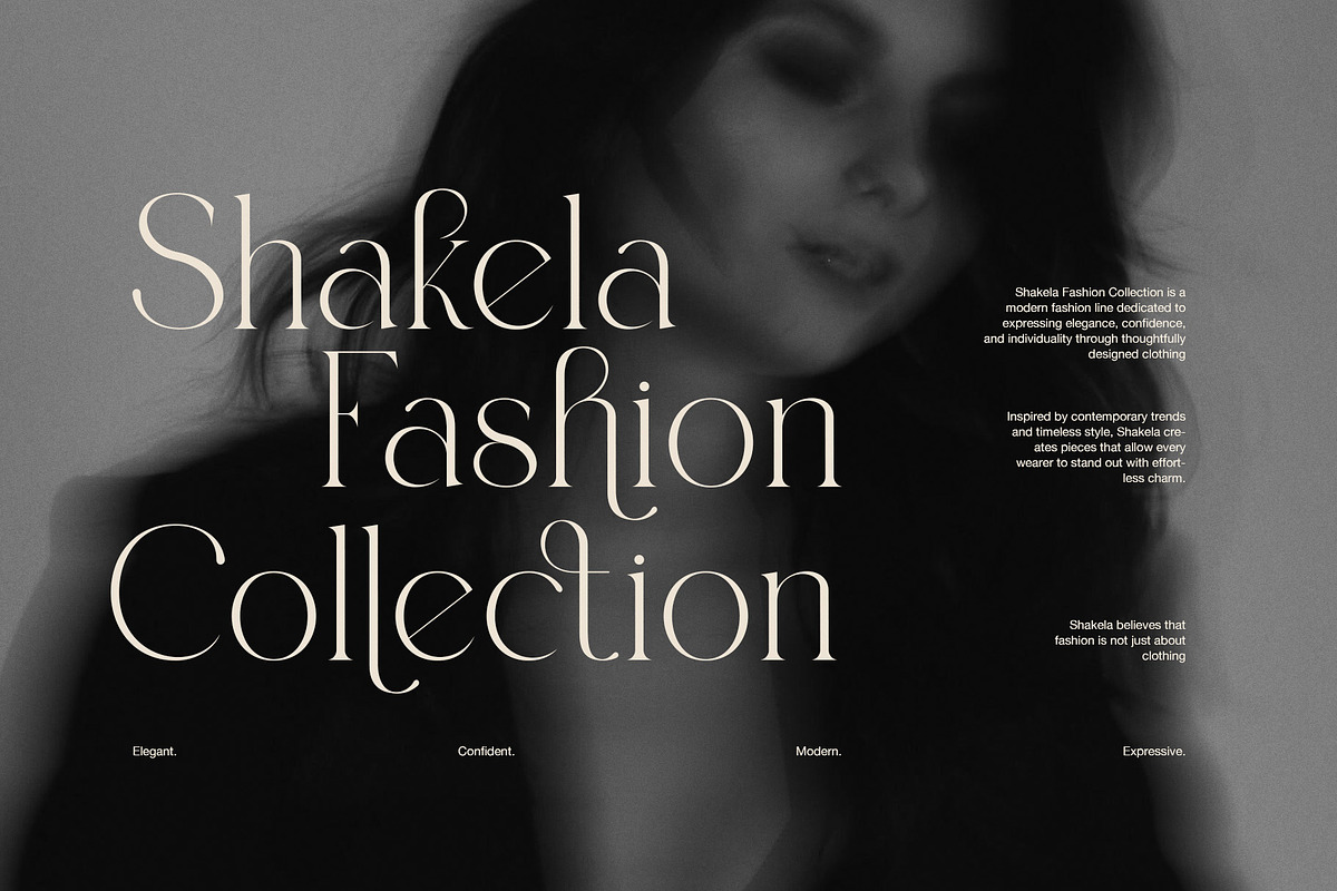 Bidan Elegant Luxury Serif Font, a Serif Font by Graphicxell (Photo 6 of 8)