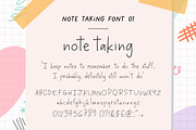 Note Taking Font Bundle (8 Fonts), a Font by Lollipop Hand Drawn (Thumbnail 3 of 11)