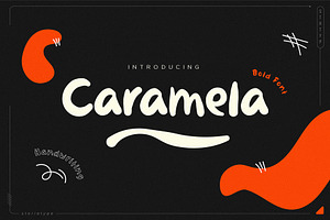 Caramela - Handwriting Font