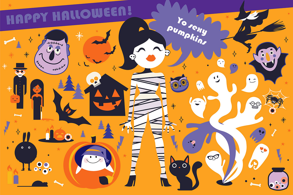 Halloween illustrations, an Illustration by Alena (Photo 1 of 3)