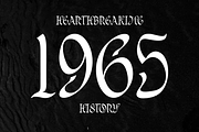 Minsk Charlotte - Unique Calligraphy, a Blackletter Font by zamjumps (Thumbnail 7 of 12)