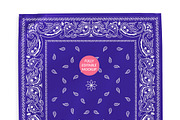 Bandana 9xMock-up, a Mockup by Mocca Mockups Store (Thumbnail 3 of 5)