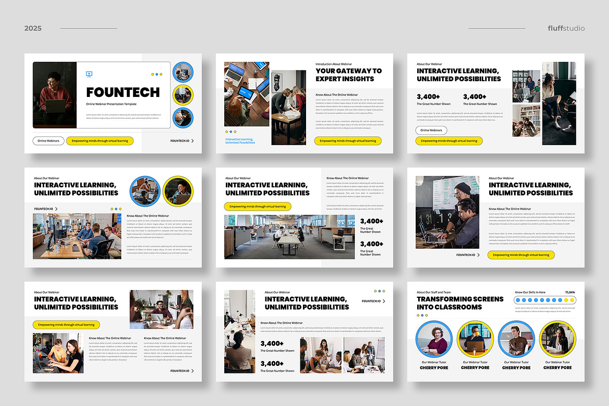 Webinar Course Google Slides preview 2