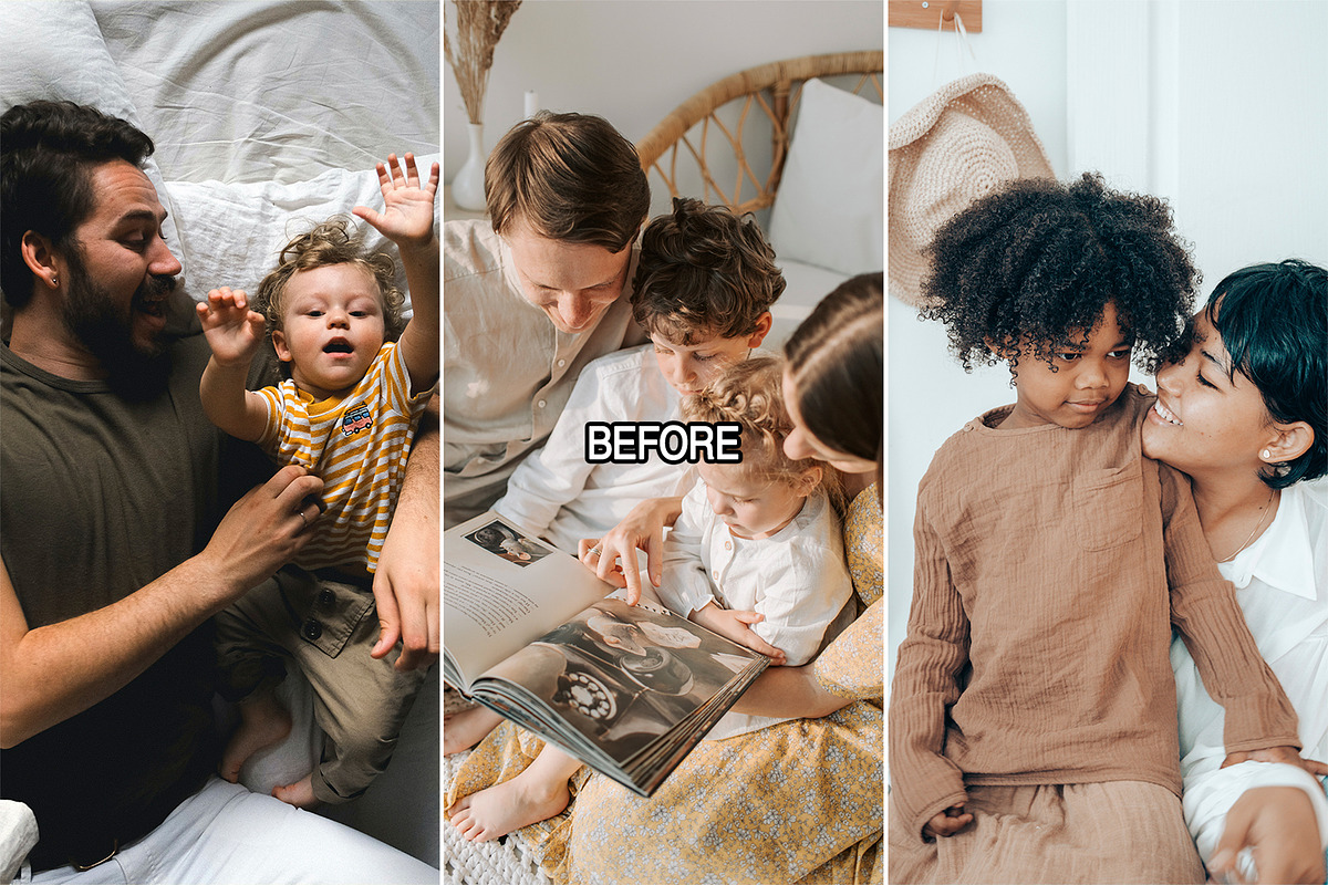 5 Warm Family Lightroom Presets, a Preset Add-On by Presets by Yevhen (Photo 2 of 10)