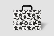 Halloween Seamless Patterns, a Seasonal Illustration by Mari_Caliart (Thumbnail 12 of 15)